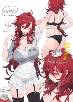 the NSFW AI character Aki Mikayazaki's avatar