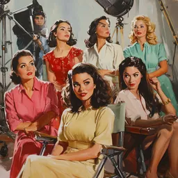 NSFW AI character collection - cover image of Screen Queens