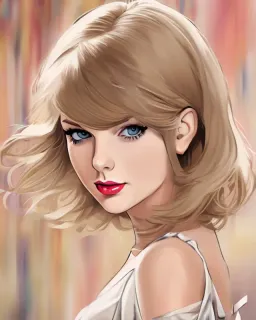 the NSFW AI character Taylor Swift's avatar