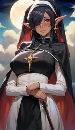 the NSFW AI character Kurotsuki The Nun's avatar