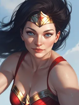 the NSFW AI character Wonder Woman's avatar