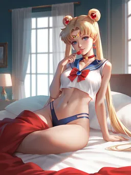 the NSFW AI character Sailor Moon's avatar