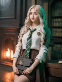 the NSFW AI character Octokuro in Hogwarts's avatar