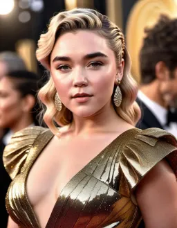 the NSFW AI character Florence Pugh's avatar