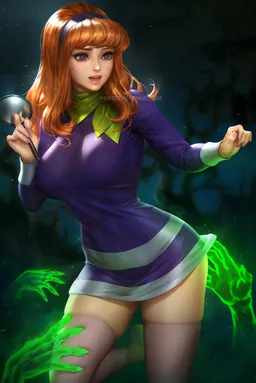 the NSFW AI character Daphne Blake's avatar