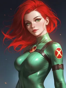 the NSFW AI character Jean Grey's avatar