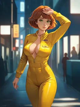 the NSFW AI character April O'Neil's avatar