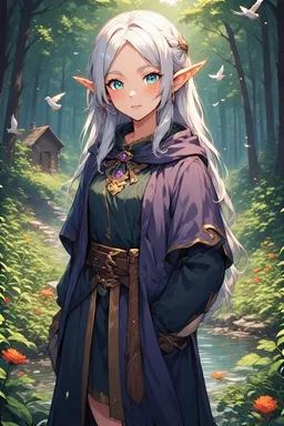 the NSFW AI character Círdræl (Lone Elf Mage)'s avatar