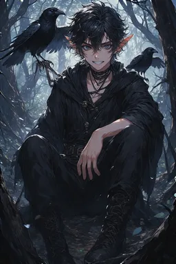 the NSFW AI character Kílren (Lone Elf Mage)'s avatar