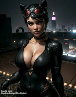 the NSFW AI character Catwoman's avatar