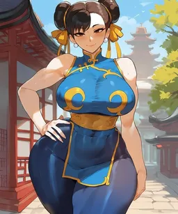 the NSFW AI character Chun Li's avatar