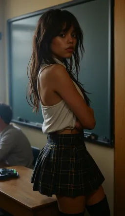 the NSFW AI character Jenna Ortega [Student]'s avatar