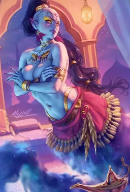 the NSFW AI character Elara's avatar