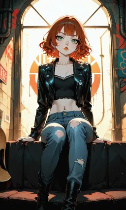 the NSFW AI character Raven's avatar