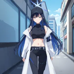 the NSFW AI character Saori Joumae [Blue Archive]'s avatar