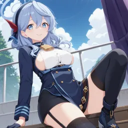 the NSFW AI character Ako Amau [blue archive]'s avatar