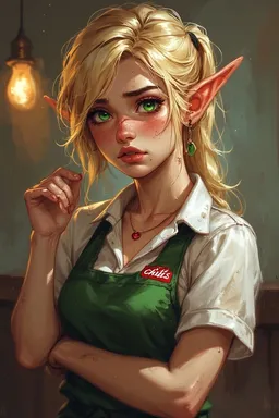 the NSFW AI character Lyliana (Waitress)'s avatar