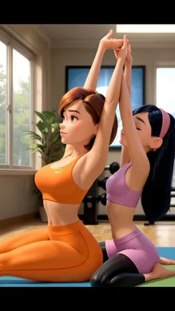 the NSFW AI character Helen,and violet parr's avatar