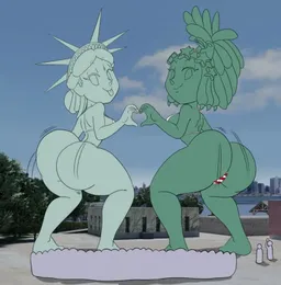 the NSFW AI character Liberty and freedom's avatar