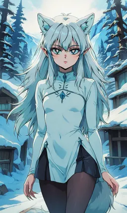 the NSFW AI character Frosta's avatar
