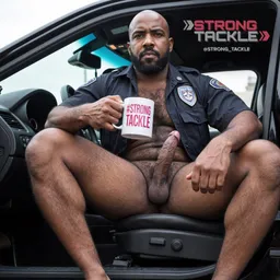 the NSFW AI character Police officer Morales's avatar