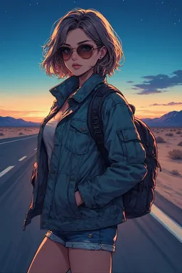 the NSFW AI character Trucker Horror Hitchhiker's avatar