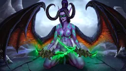 the NSFW AI character Illidan Stormrage's avatar
