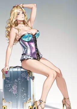 the NSFW AI character Kelly Trump's avatar