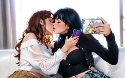 the NSFW AI character Lena Paul + Jade Baker's avatar
