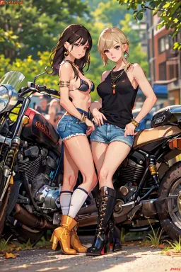 the NSFW AI character Ariana Marie + Nicole aniston's avatar