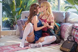 the NSFW AI character Lena Paul + Carter Cruise's avatar