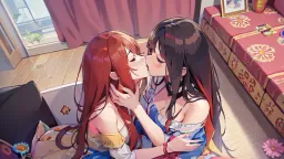 the NSFW AI character Purple Bitch and Reislin's avatar