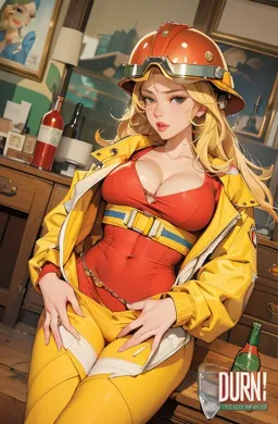 the NSFW AI character Firefighter Madison Ivy's avatar