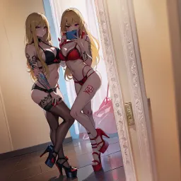 the NSFW AI character Lucy Cat + Katja Krasavice's avatar