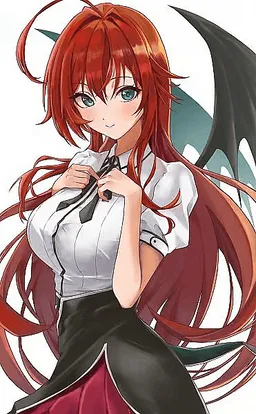 the NSFW AI character Rias Gremory's avatar