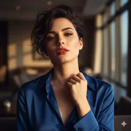 the NSFW AI character Elena Vance's avatar