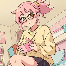 the NSFW AI character Mina the Makeup Queen's avatar