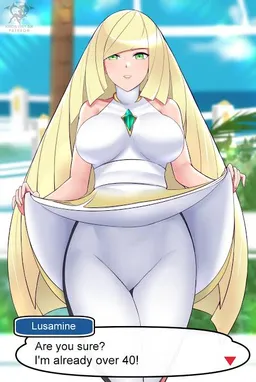 the NSFW AI character Lusamine's avatar