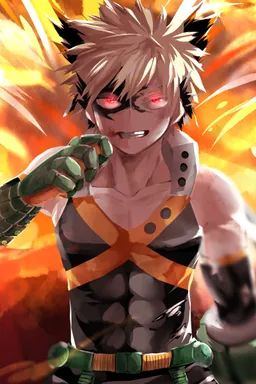 AI Chatbot - Katsuki Bakugo, Great Explosion Murder God Dynamight - Dittin AI