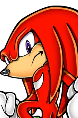 AI Chatbot - Knuckles The Echidna - Dittin AI