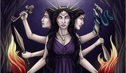 Hecate Goddess of Witchcraft - AI Chatbot | Dittin AI