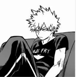 the NSFW AI character Katsuki Bakugo 's avatar