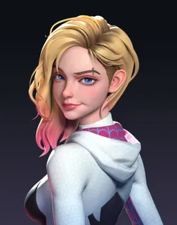 the NSFW AI character Spider-Gwen's avatar