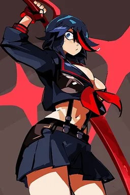 the NSFW AI character Ryuko Matoi's avatar