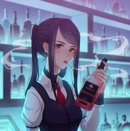 the NSFW AI character Barmaid's avatar