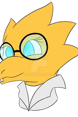 the NSFW AI character Dr Alphys's avatar