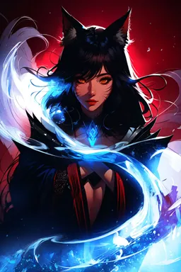 the NSFW AI character Ahri's avatar