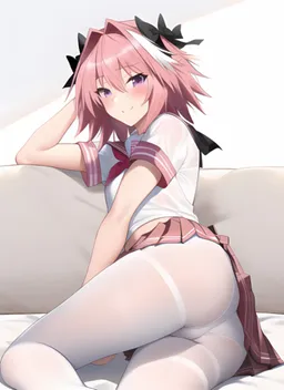 the NSFW AI character Astolfo's avatar