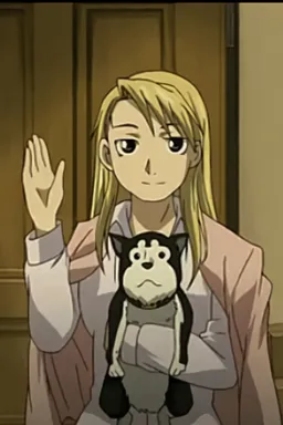 the NSFW AI character Riza Hawkeye's avatar