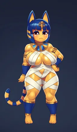 the NSFW AI character Empress Ankha's avatar